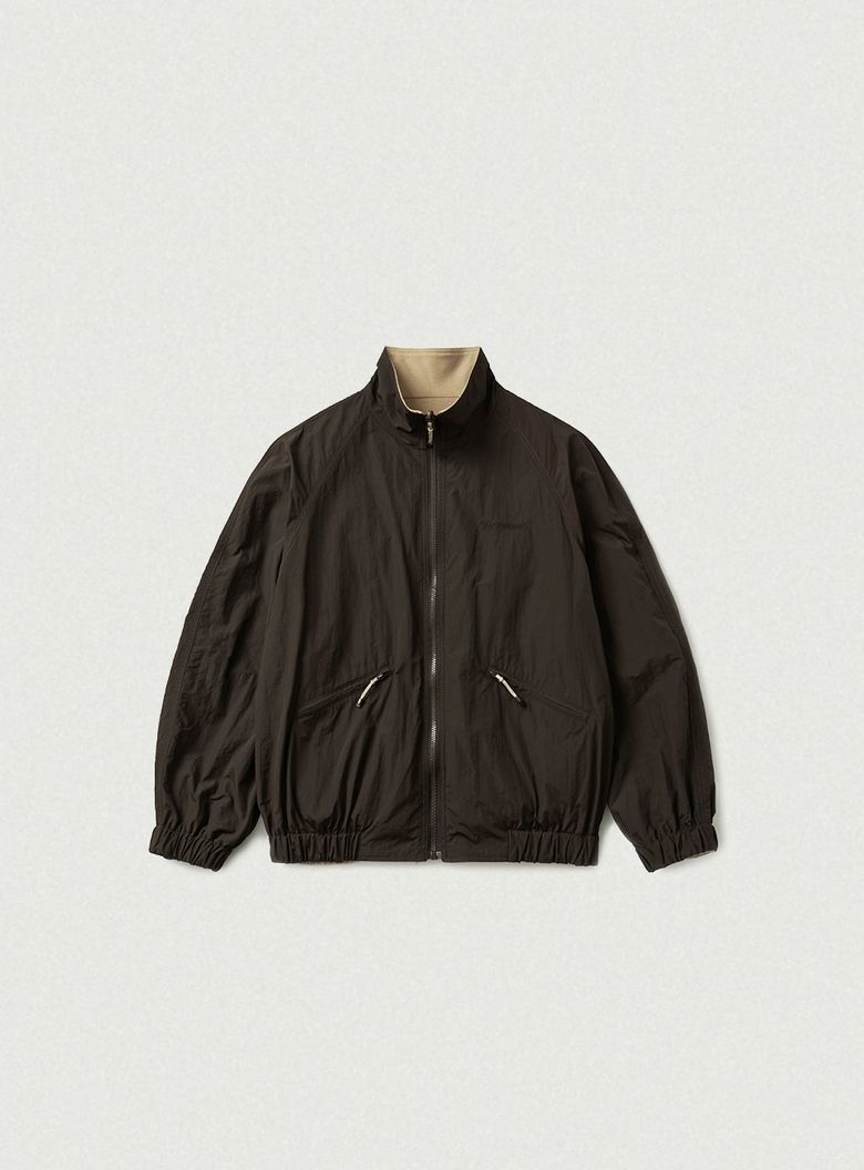 Luva Reversible Fleece Jacket_Brown