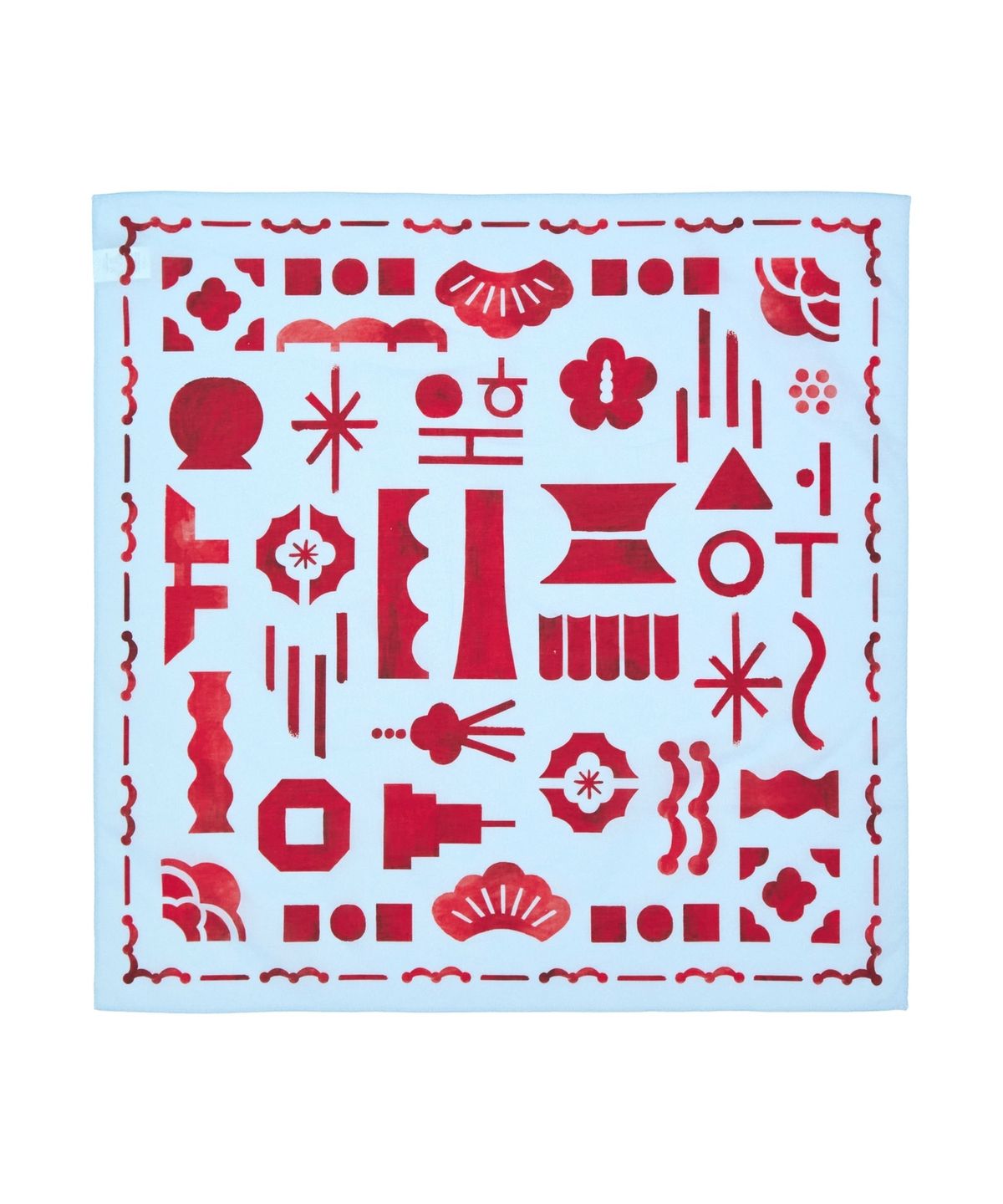 멧앤멜(MATT AND MEL) [Scarf] Seoul - Red Sky