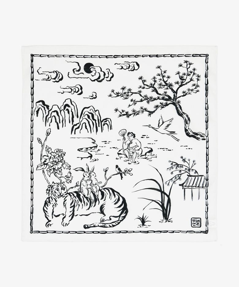 [Scarf] Yuyujajeok - White