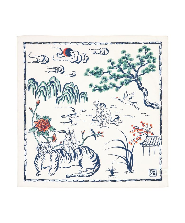 [Scarf] Yuyujajeok - Blue