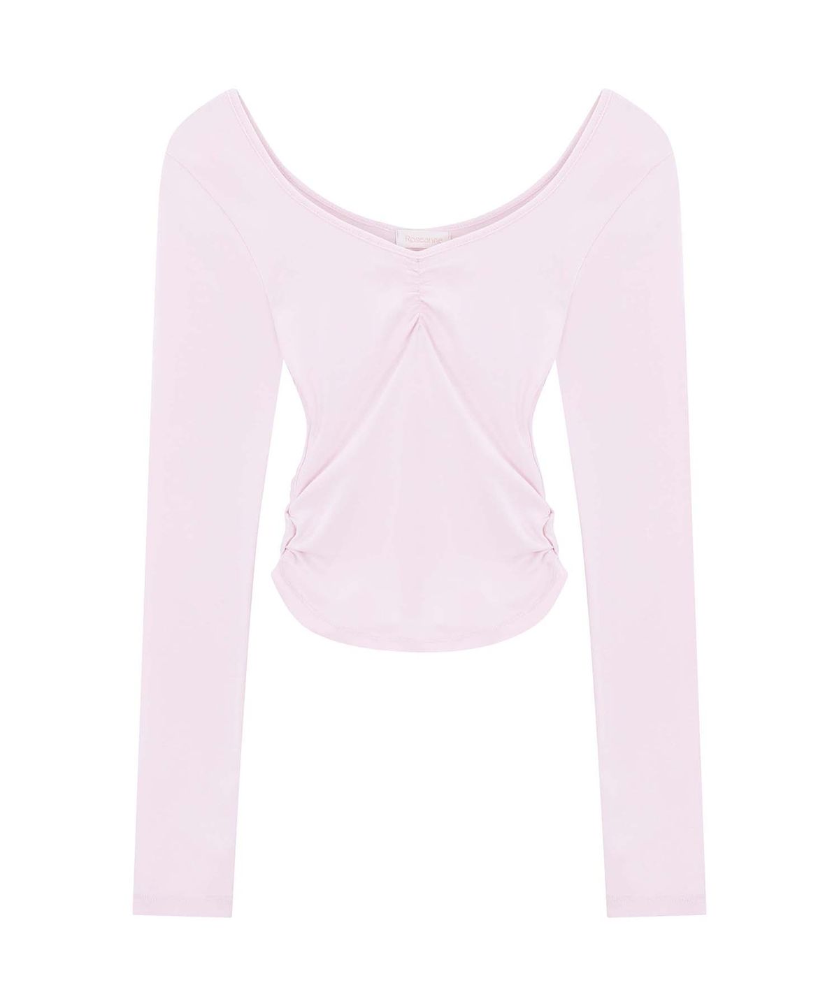 로잔느(ROSEANNE) Dear Diary Shirred Sleeve Tee (Jelly Pink)