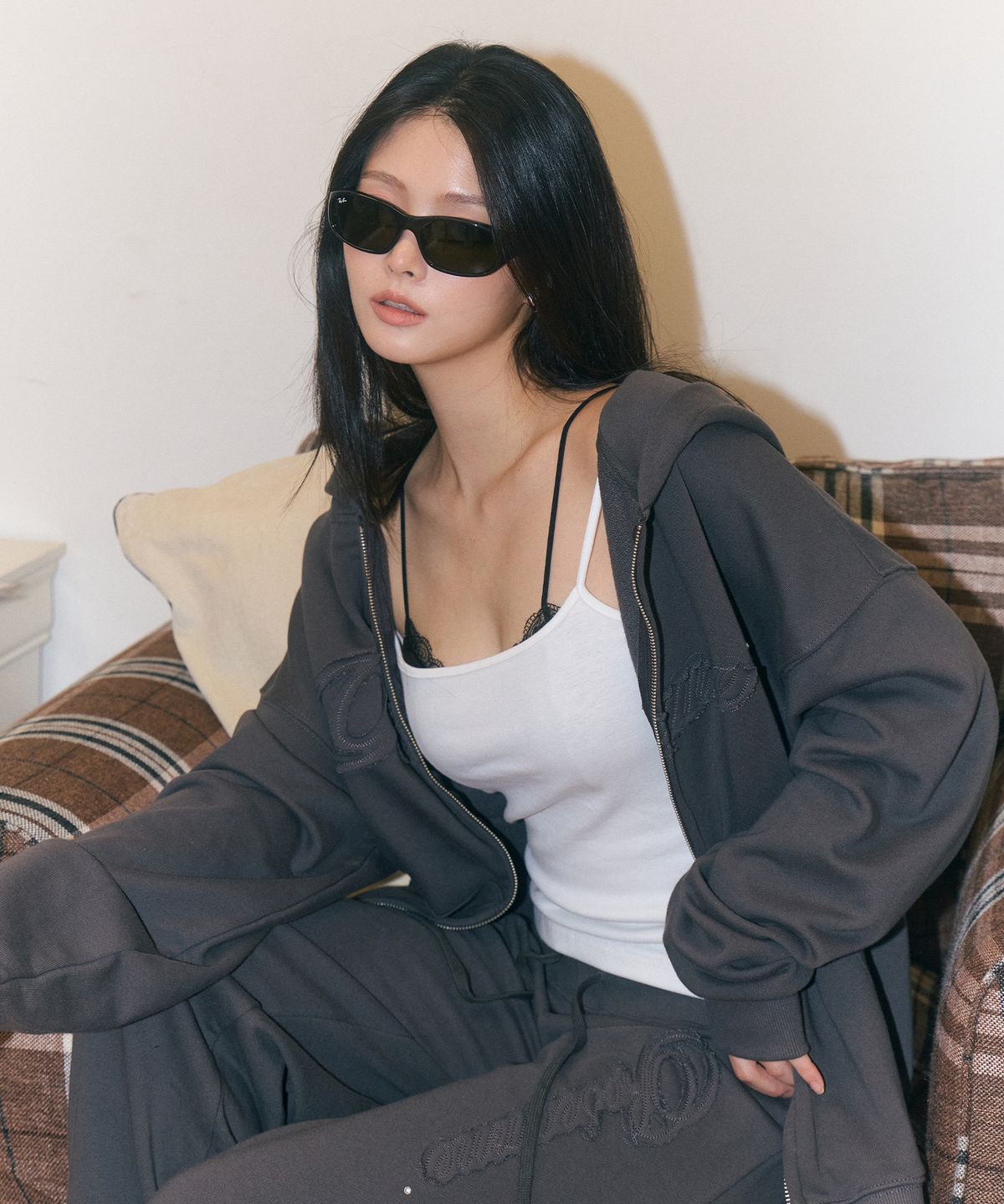 로잔느(ROSEANNE) Everyday Cami Top (Milk White)