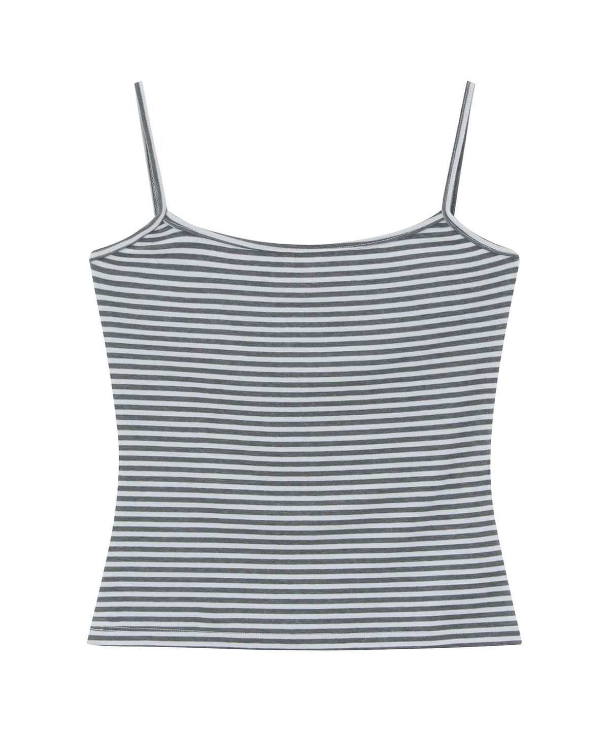 로잔느(ROSEANNE) Candy Crush Stripe Cami Top (Sugar Gray)