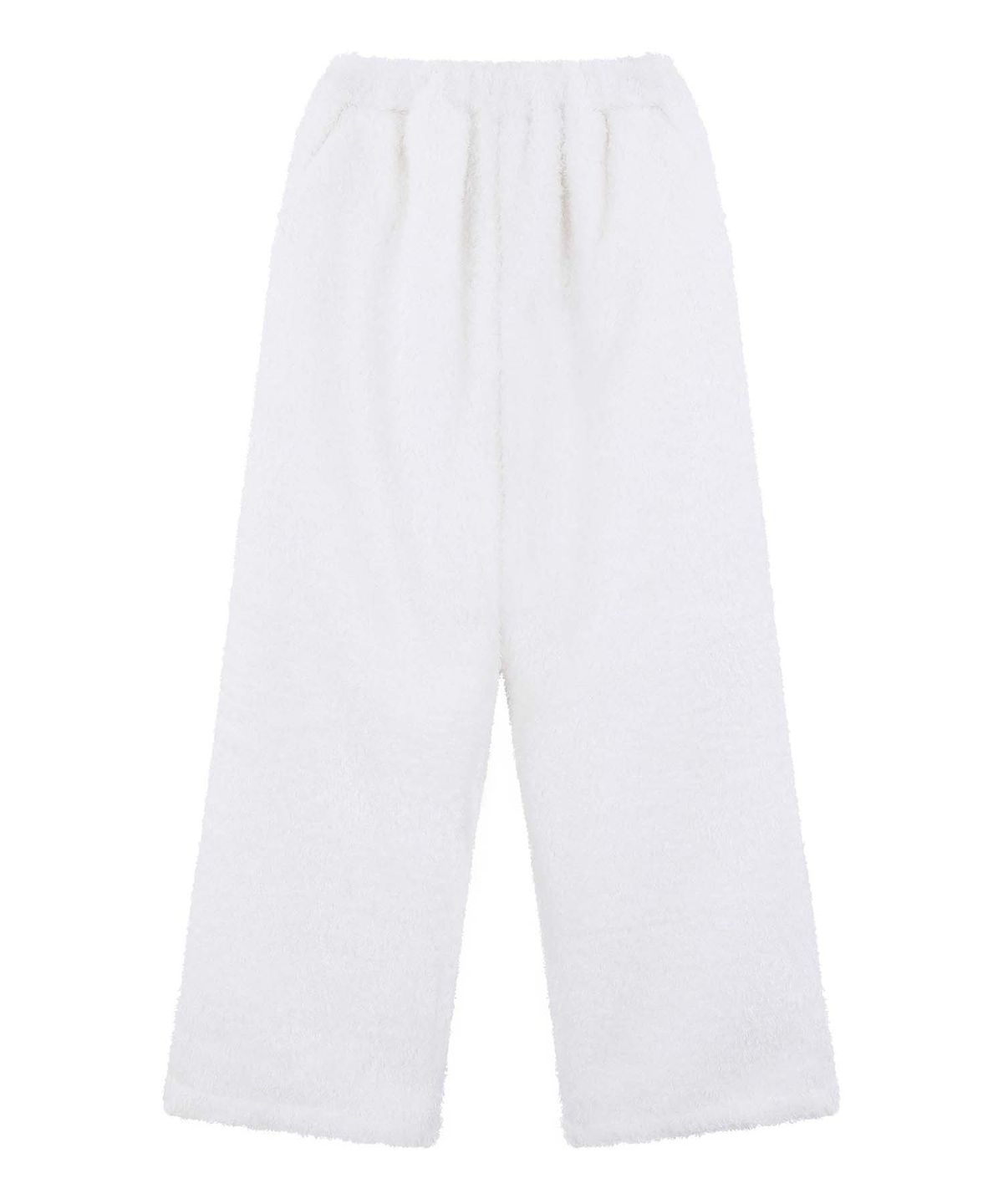 로잔느(ROSEANNE) Teddy Relaxed-Fit Pants (Marshmallow)