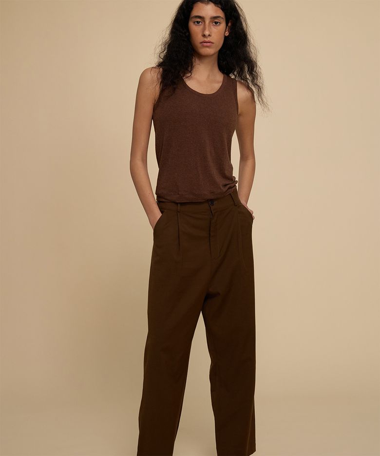 MORISH SLACKS (BROWN)