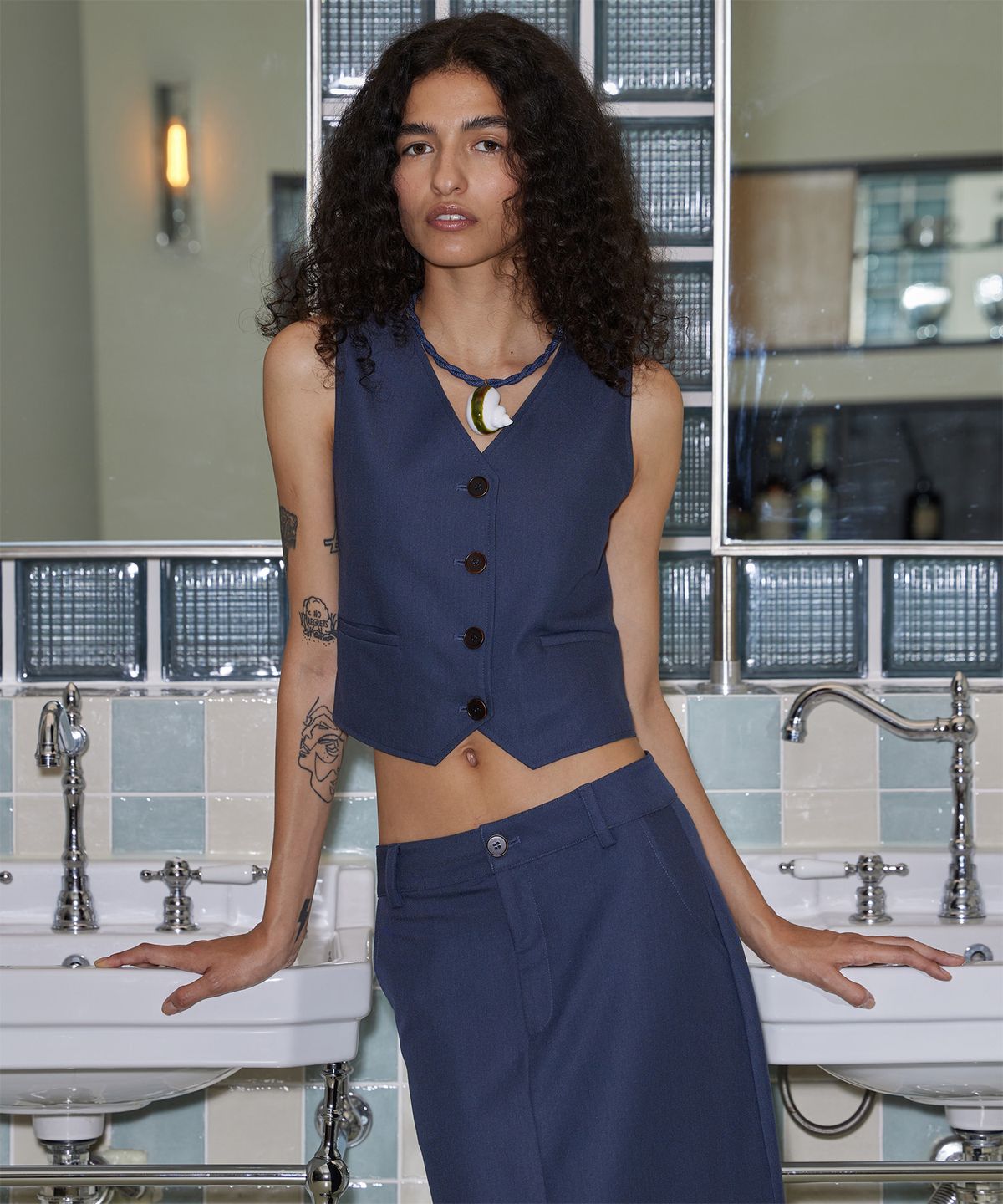 지지비샤(JIJIVISHA) MARINA VEST (BLUE)