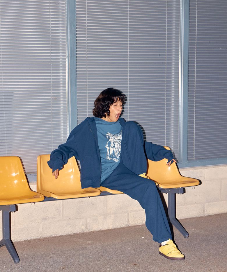 WAFFLE HOODIE - 3COLOR