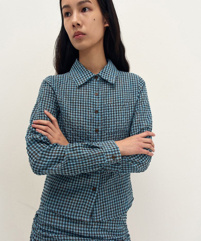 BLOOM SHIRTS (BLUE)