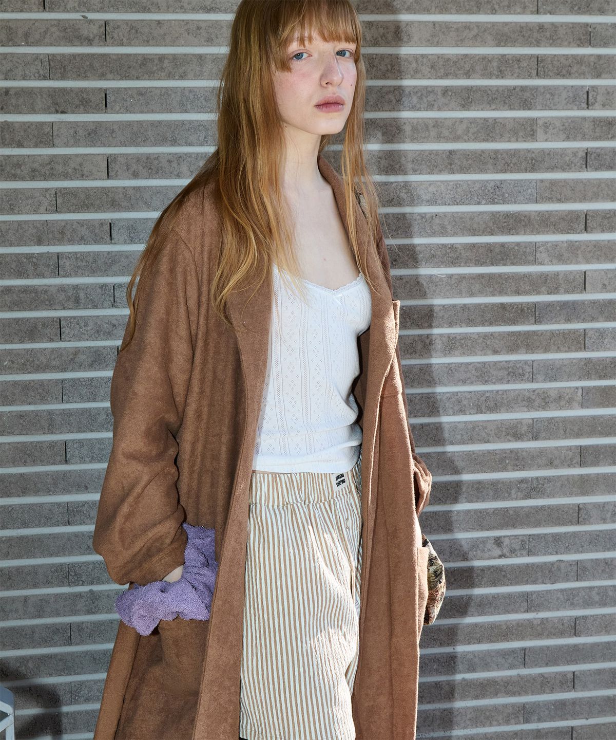 지지비샤(JIJIVISHA) SUNFLOWER SLEEPING TRUNK (BROWN)