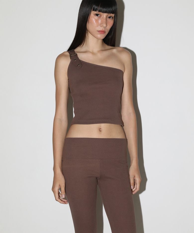EVER SLEEVELESS (BROWN)