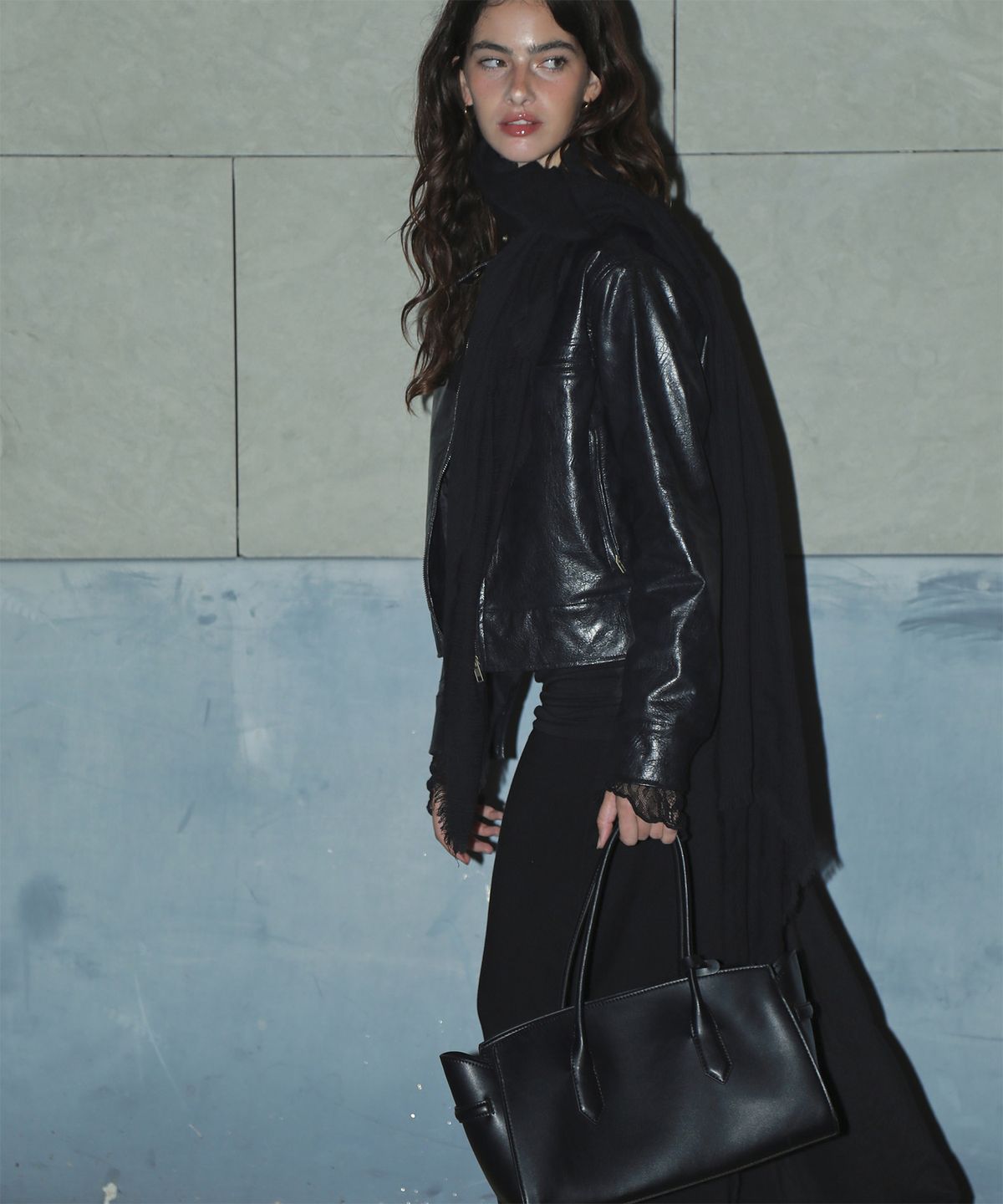 지지비샤(JIJIVISHA) MOMENT SARROUEL PANTS (BLACK)
