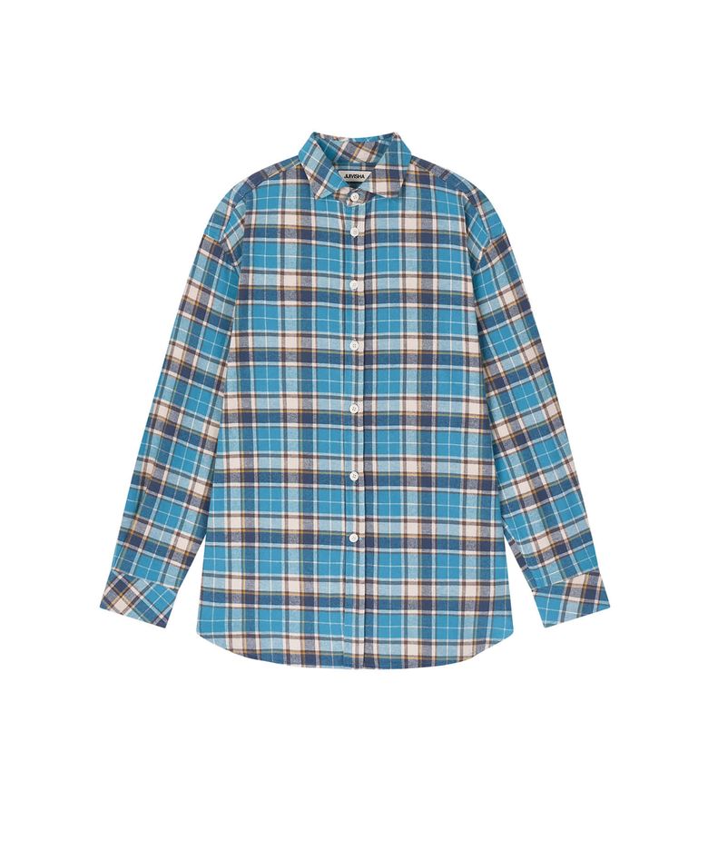 ESSENTIAL CHECK SHIRTS (BLUE)