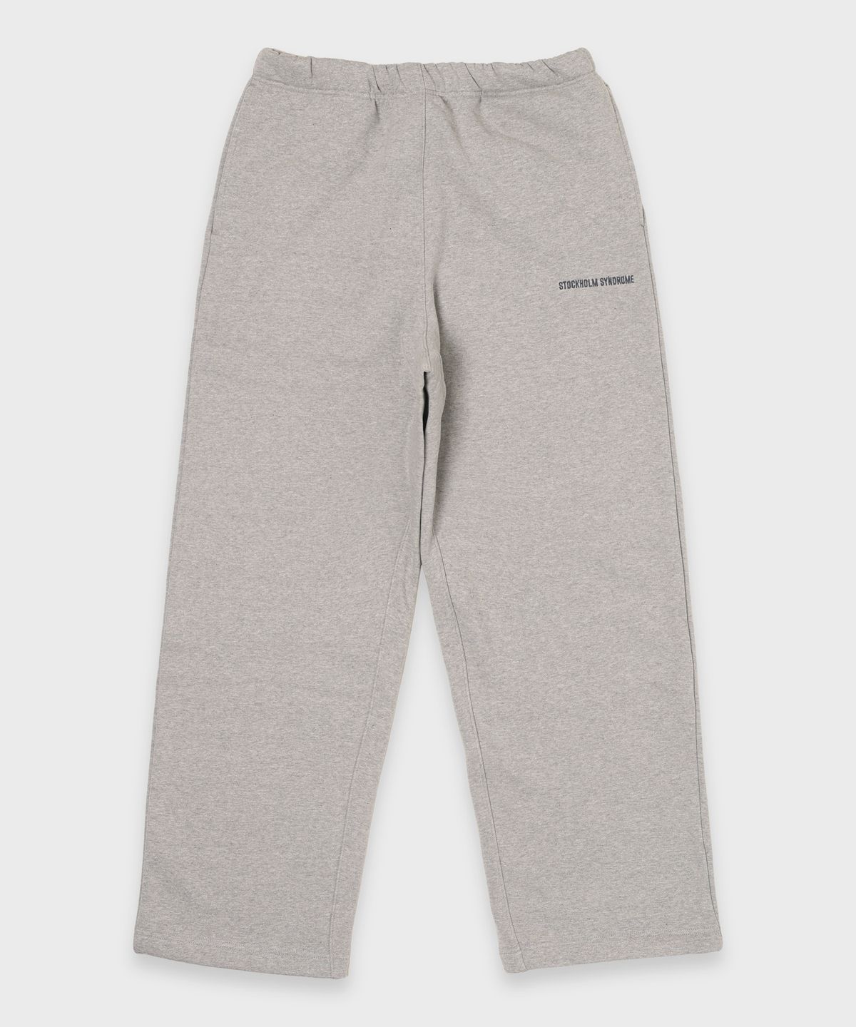 스톡홀름 신드롬(STOCKHOLM SYNDROME) LOGO SWEATPANT - GREY