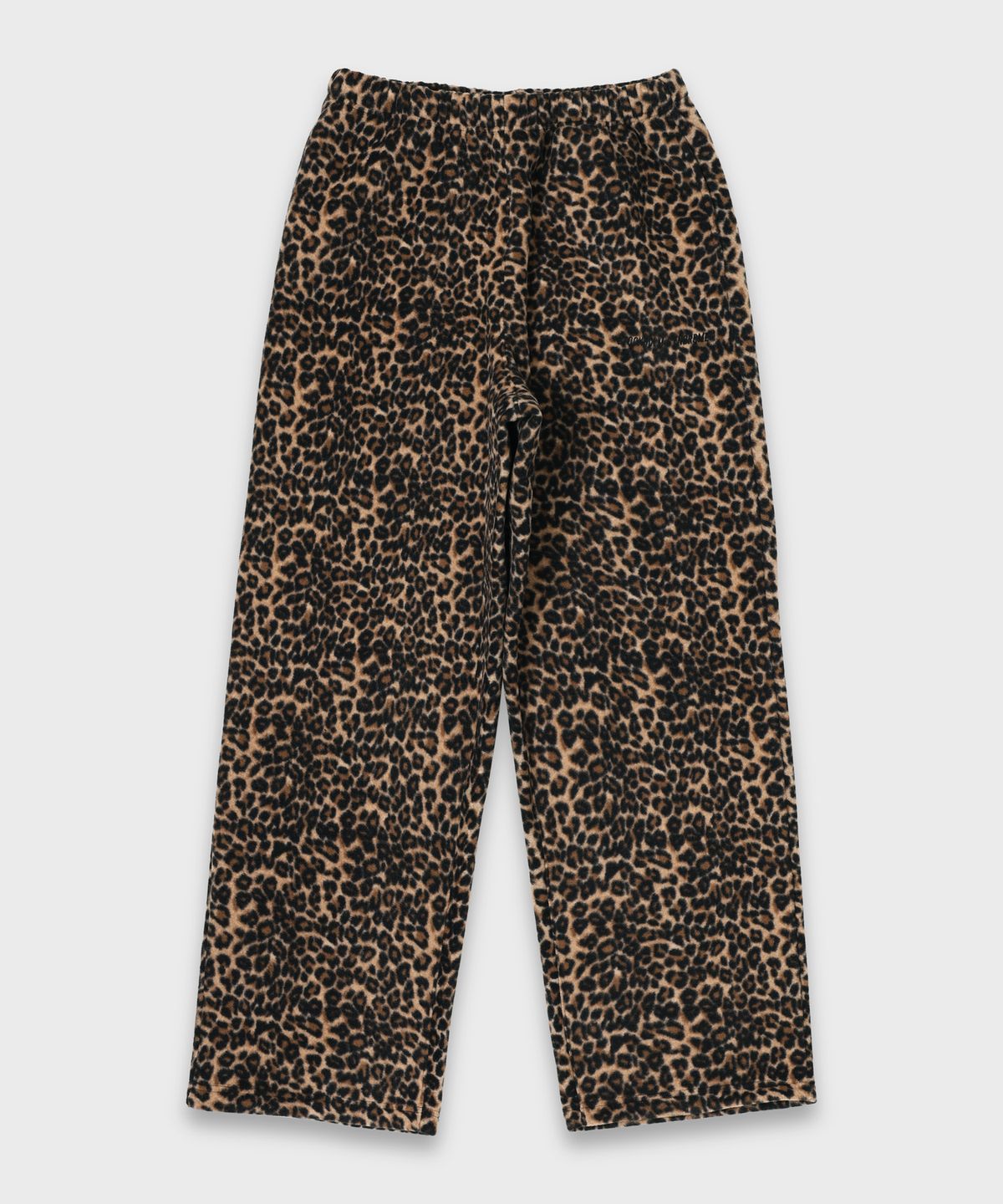 스톡홀름 신드롬(STOCKHOLM SYNDROME) LEOPARD FLEECE PANT - BEIGE