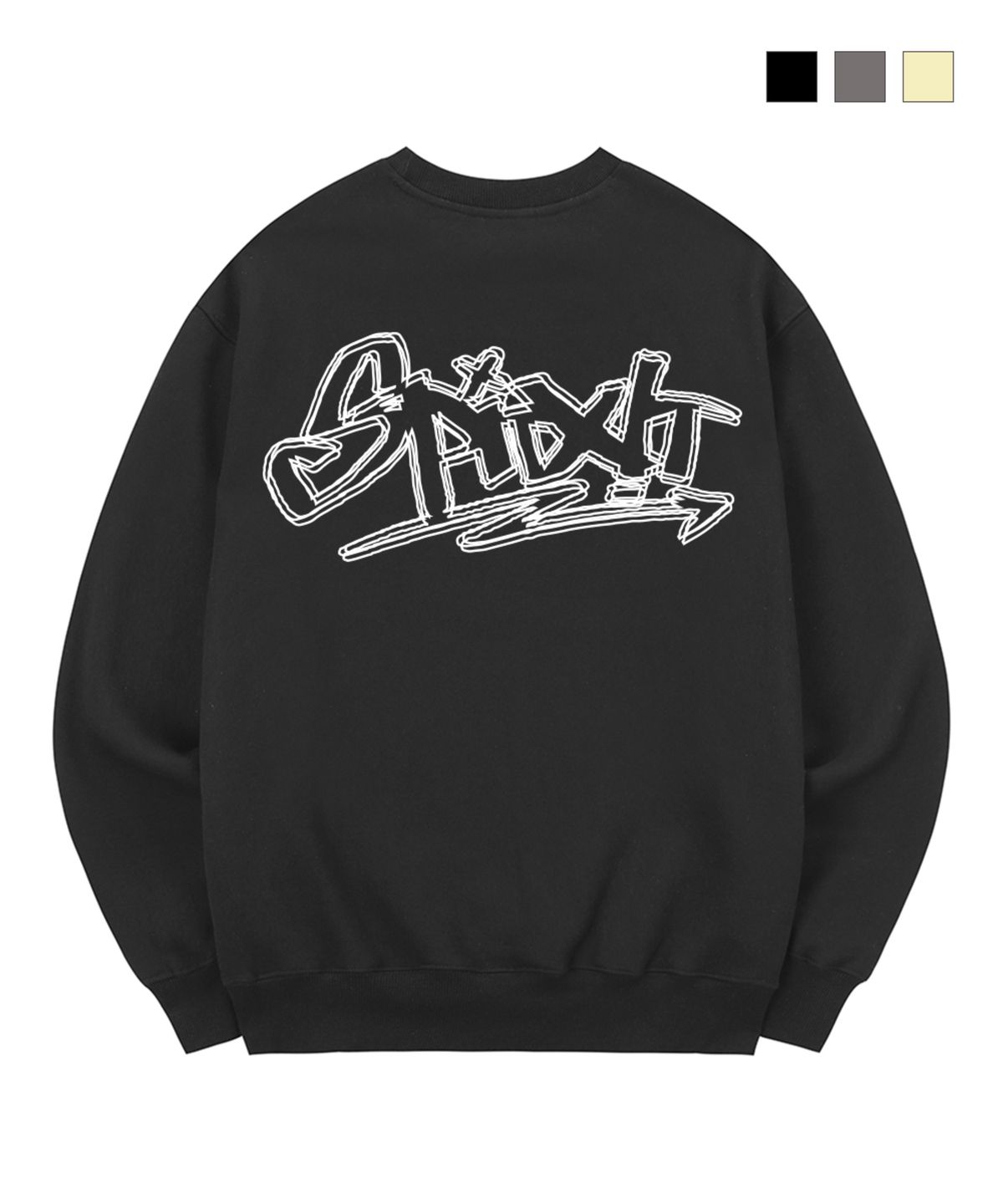스핏싯(SPITXIT) 스핏싯 팬텀 시프트 맨투맨 3 COLOR