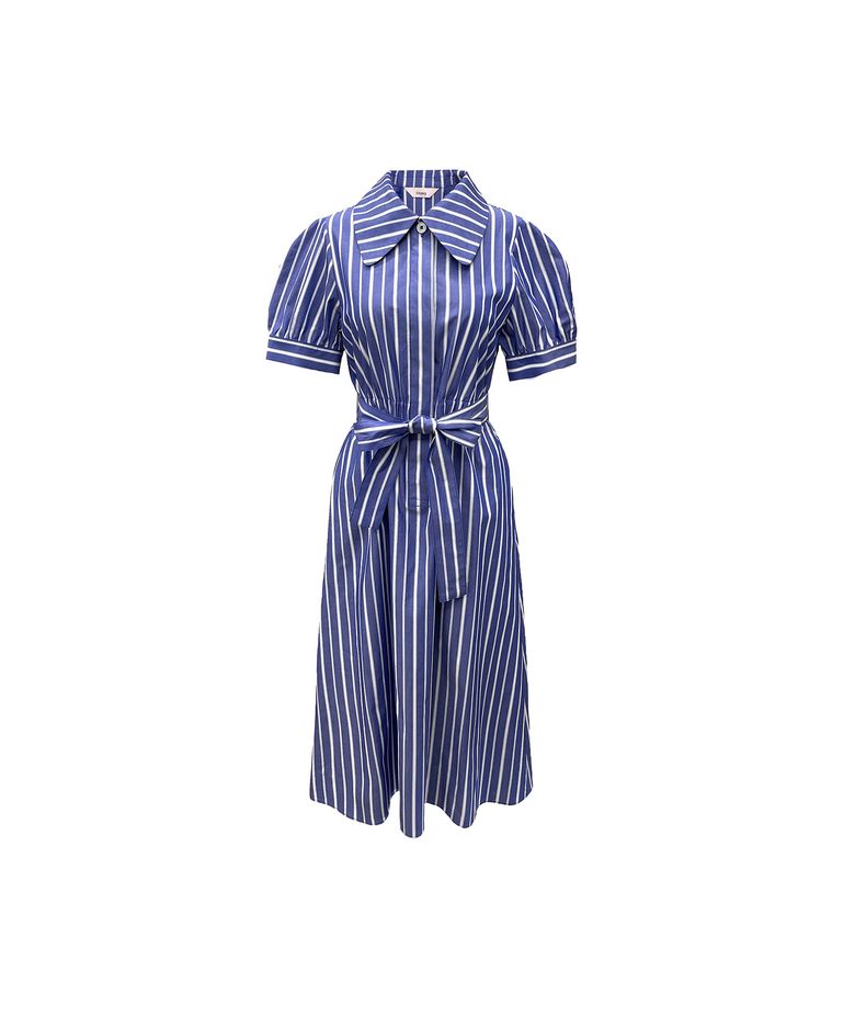 하이든 원피스 블루 HIDEN DRESS
