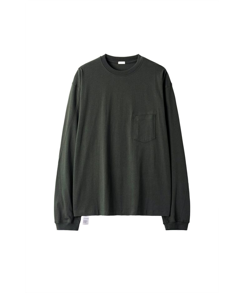SI SLANT LONG SLEEVE TEE Moss Green
