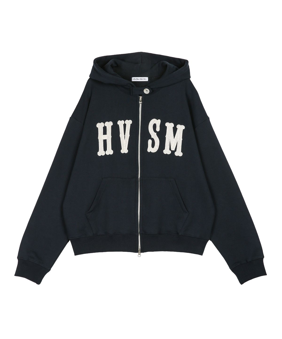 해비즘(HAVISM) HVSM STITCH ZIP UP HOOD(NAVY)