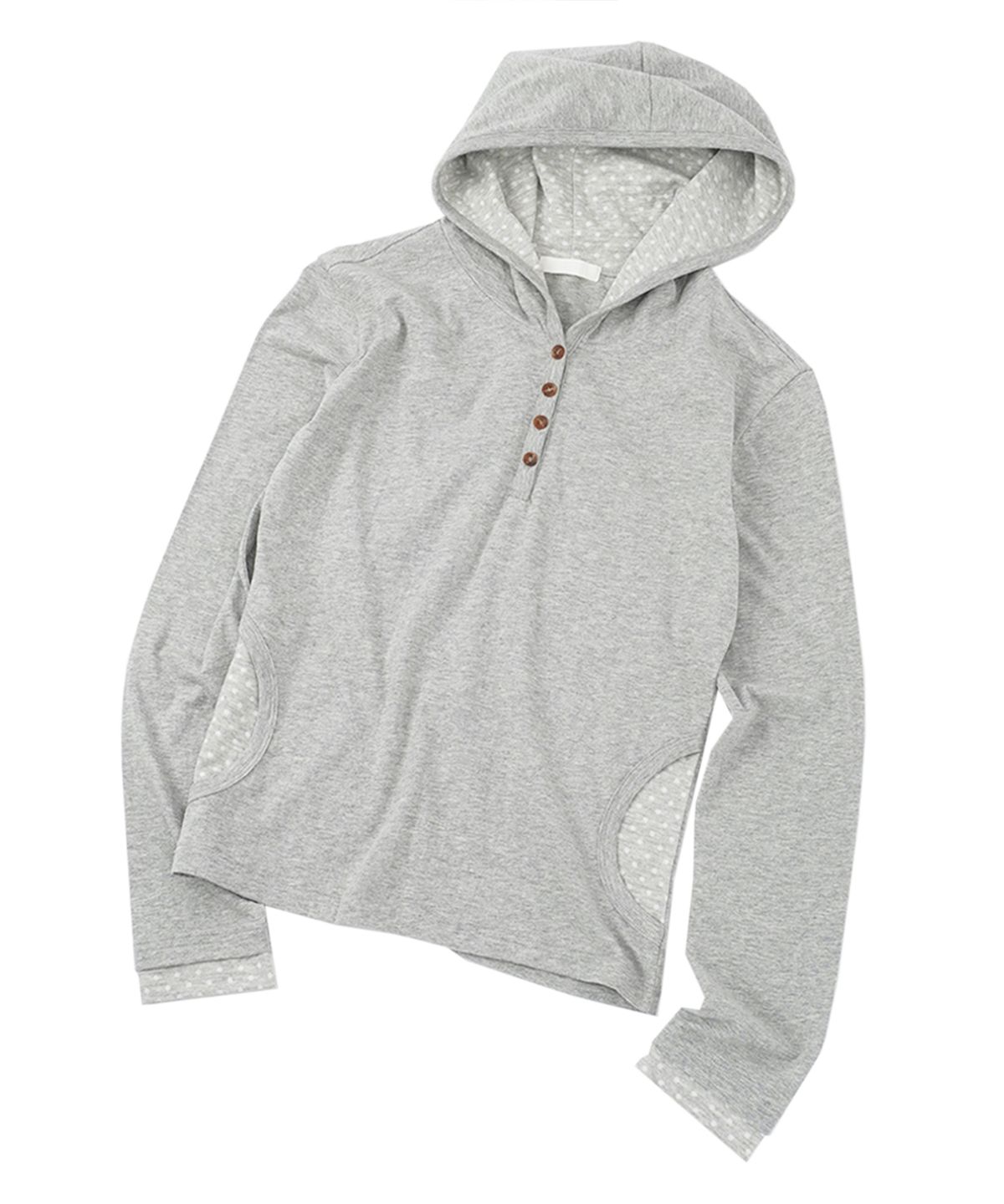 써넥트(SUNNECT) Hidden P.D. Hoodie - Heather Grey