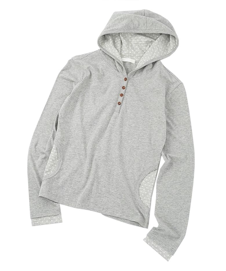 Hidden P.D. Hoodie - Heather Grey