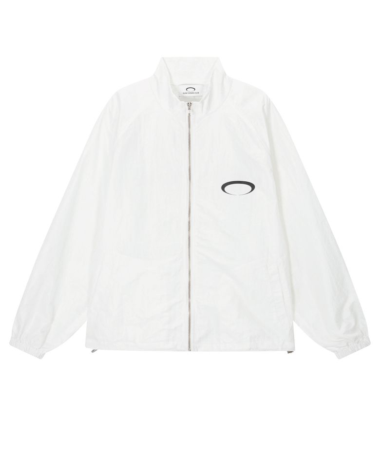 HORIZON RING NYLON JACKET [WHITE / BLACK]