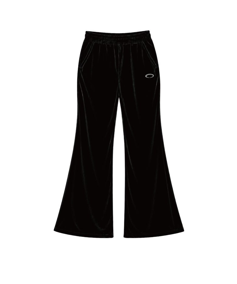HORIZON RING VELVET PANTS [BLACK]