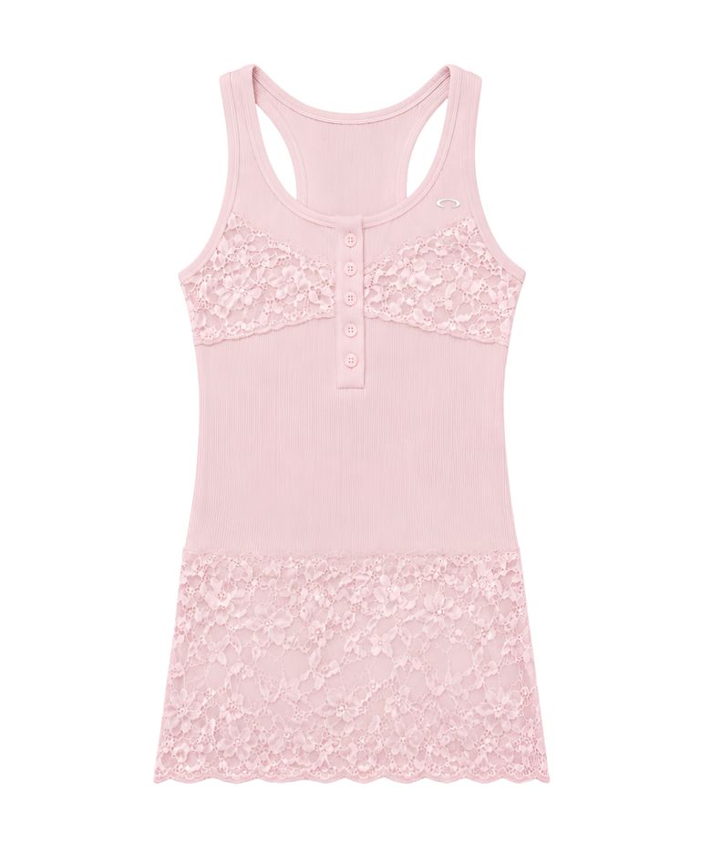 LACE SLEEVELESS [PINK]