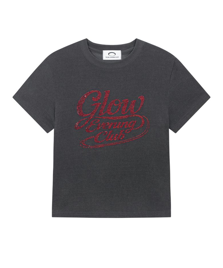 HOTFIX LOGO T-SHIRT [CHARCOAL]