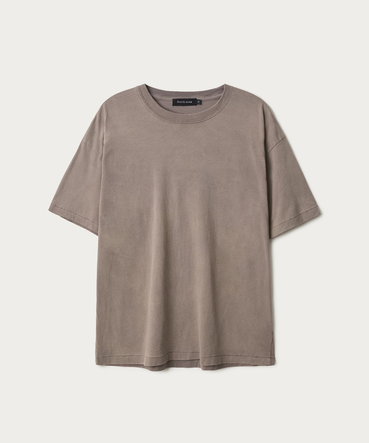 조질롱(JOJILONG) JN106 CLOUD POP T-SHIRT - ASH TAUPE