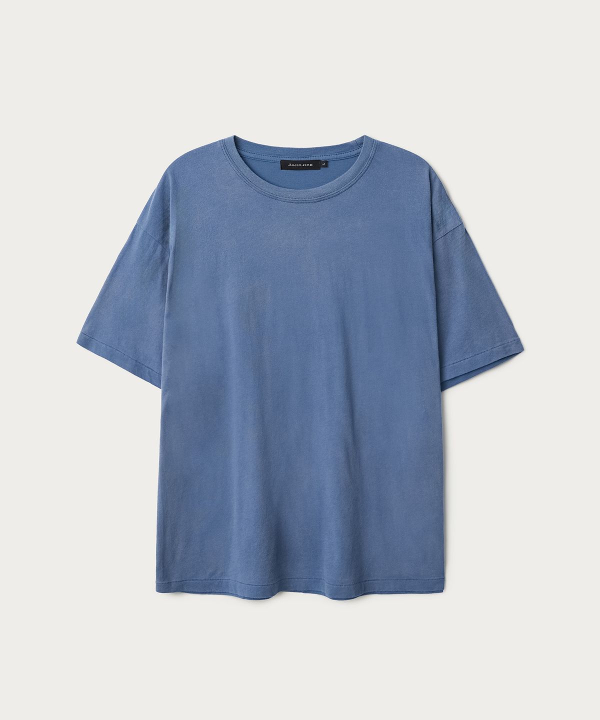 조질롱(JOJILONG) JN106 CLOUD POP T-SHIRT - DUSTY BLUE