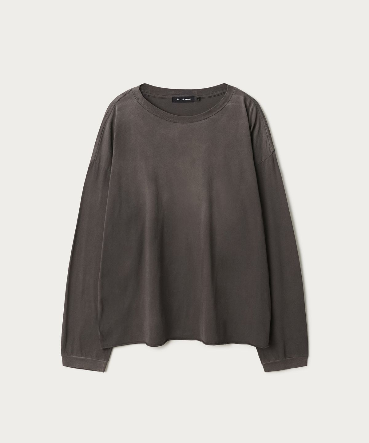 조질롱(JOJILONG) JN125 DRIFT LONG SLEEVE T-SHIRT - CINDER