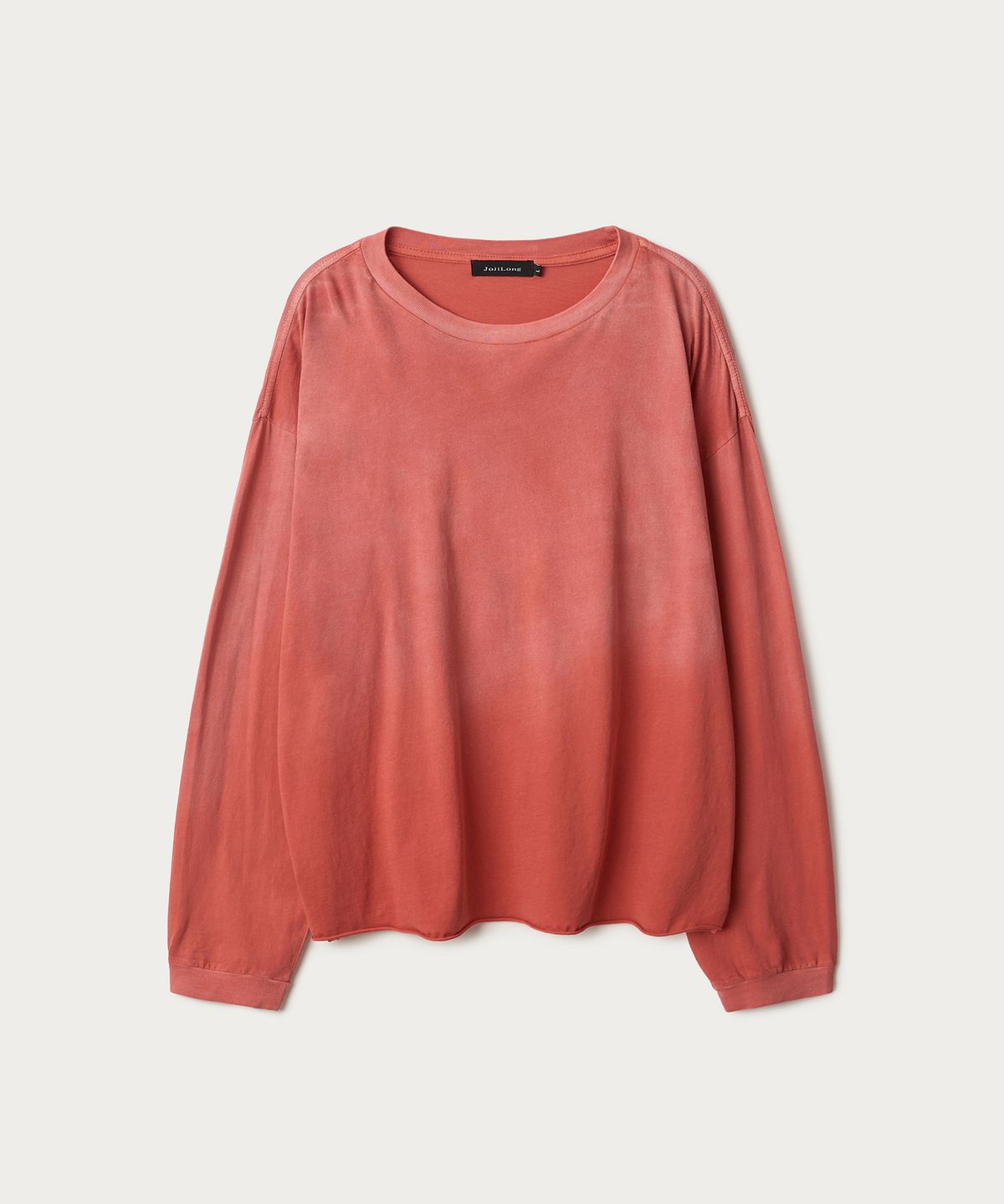 조질롱(JOJILONG) JN125 DRIFT LONG SLEEVE T-SHIRT - VINTAGE RED