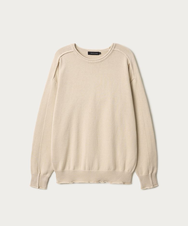 JN210 ESSENTIAL RAGLAN KNIT - BEIGE