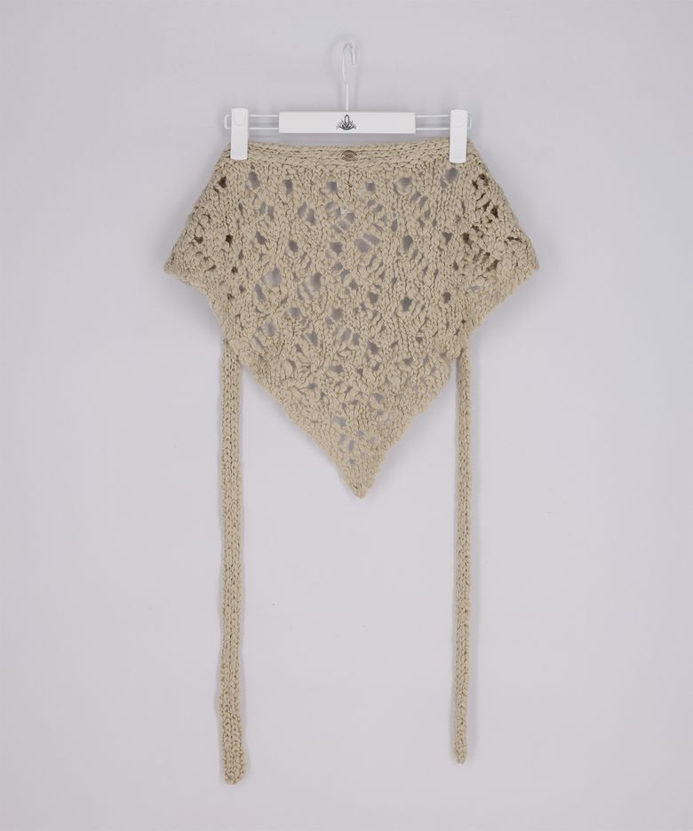 Mosse Multiway Knit Cape (Beige)
