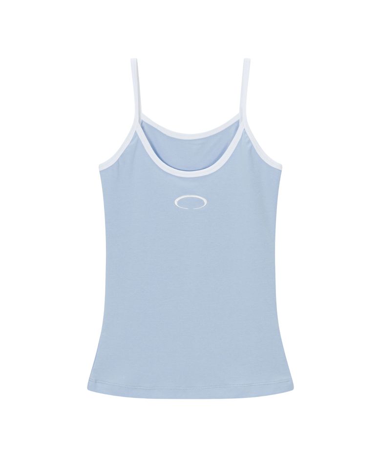 HORIZON RING SLEEVELESS [BABYBLUE / WHITE]