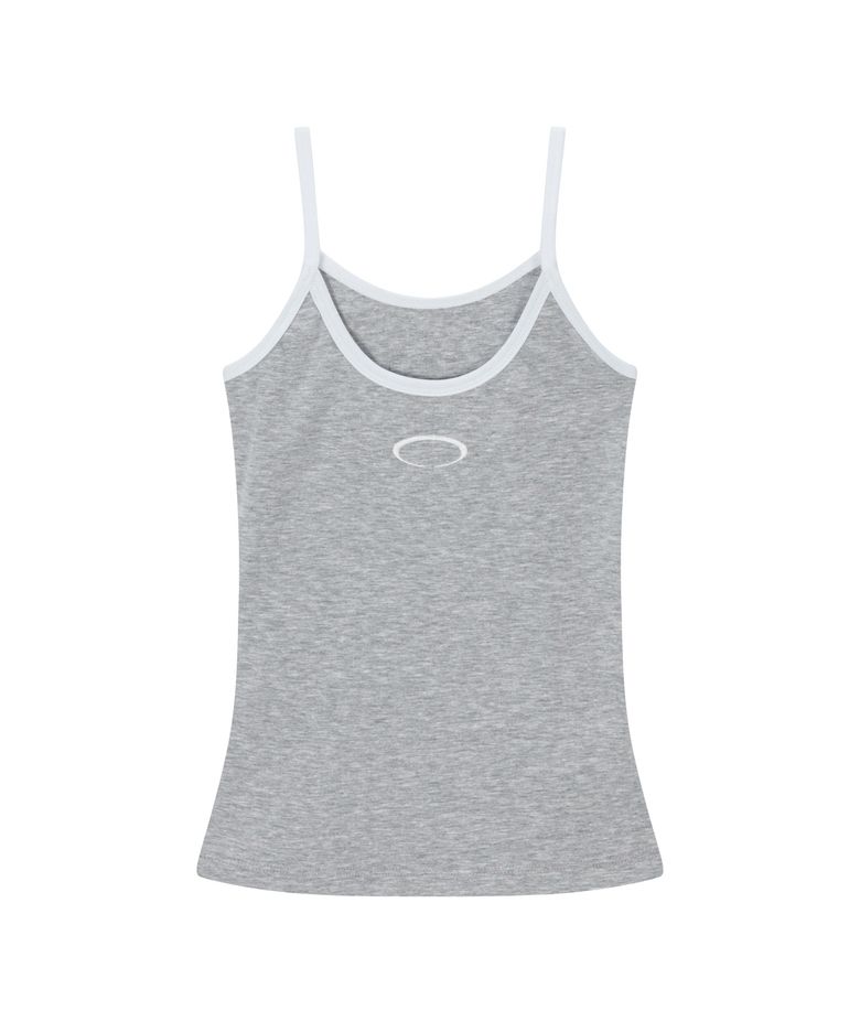 HORIZON RING SLEEVELESS [GRAY / WHITE]