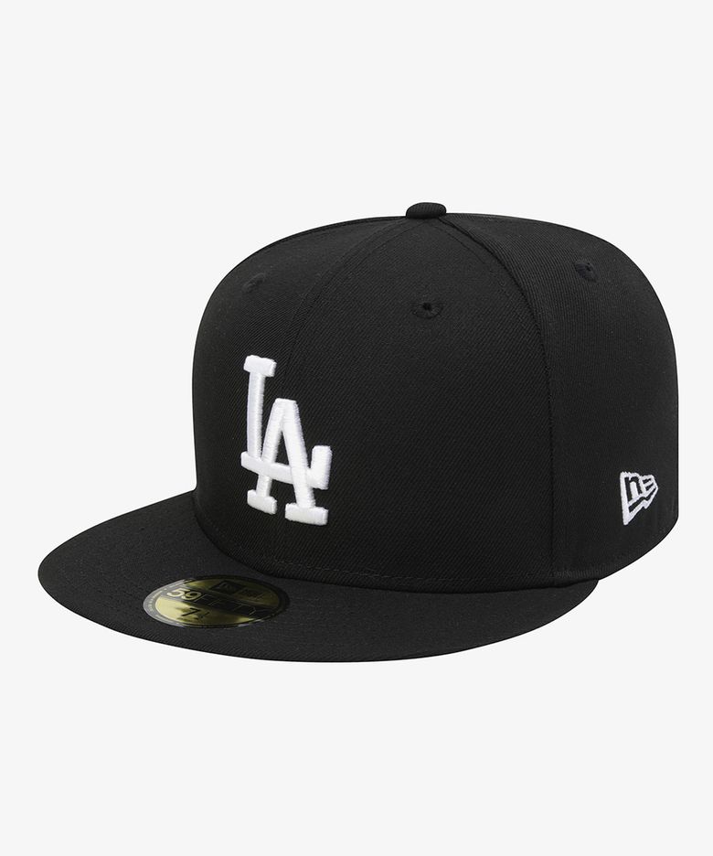 MLB LA 다저스 베이직 팀 피티드캡 블랙 15411799