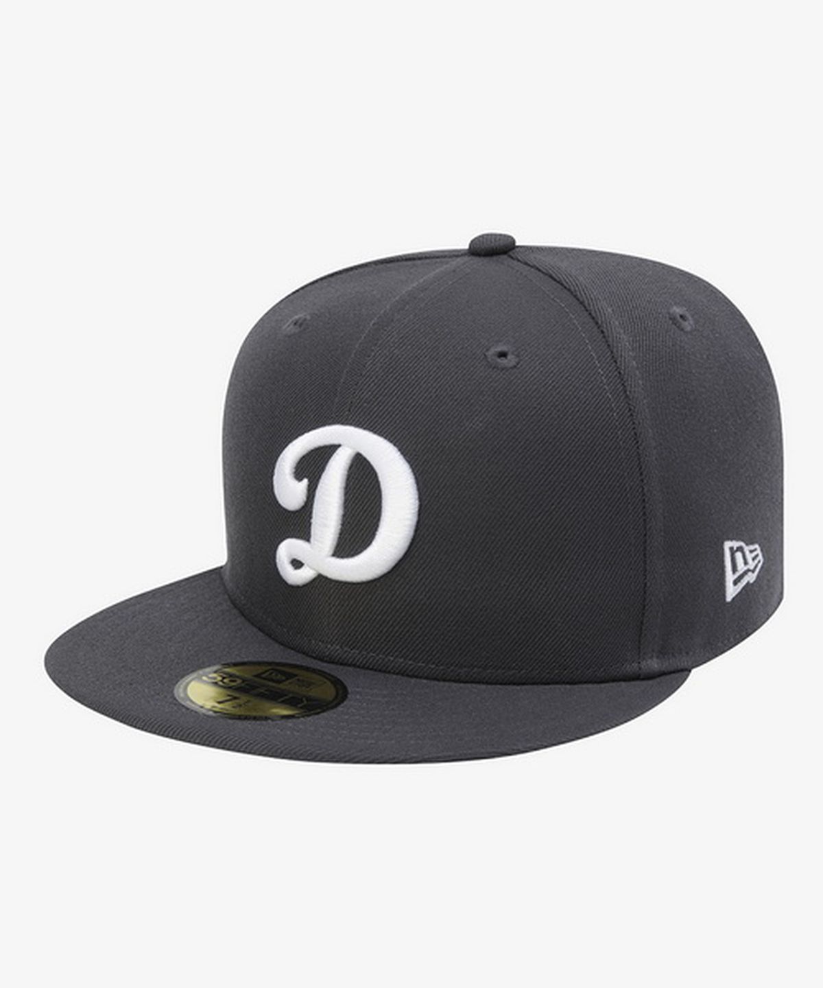 뉴에라(NEW ERA) MLB LA 다저스 베이직 팀 피티드캡 그라파이트 15411798