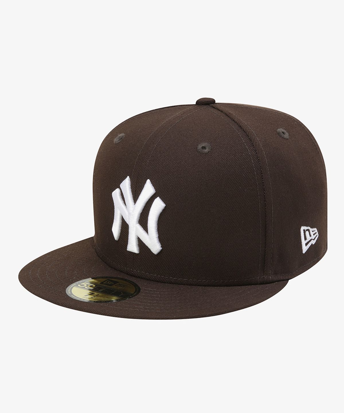 뉴에라(NEW ERA) MLB 뉴욕 양키스 베이직 팀 피티드캡 번트 우드 15411793