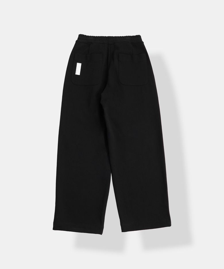 TWO-WAY SWEAT PANTS / BLACK