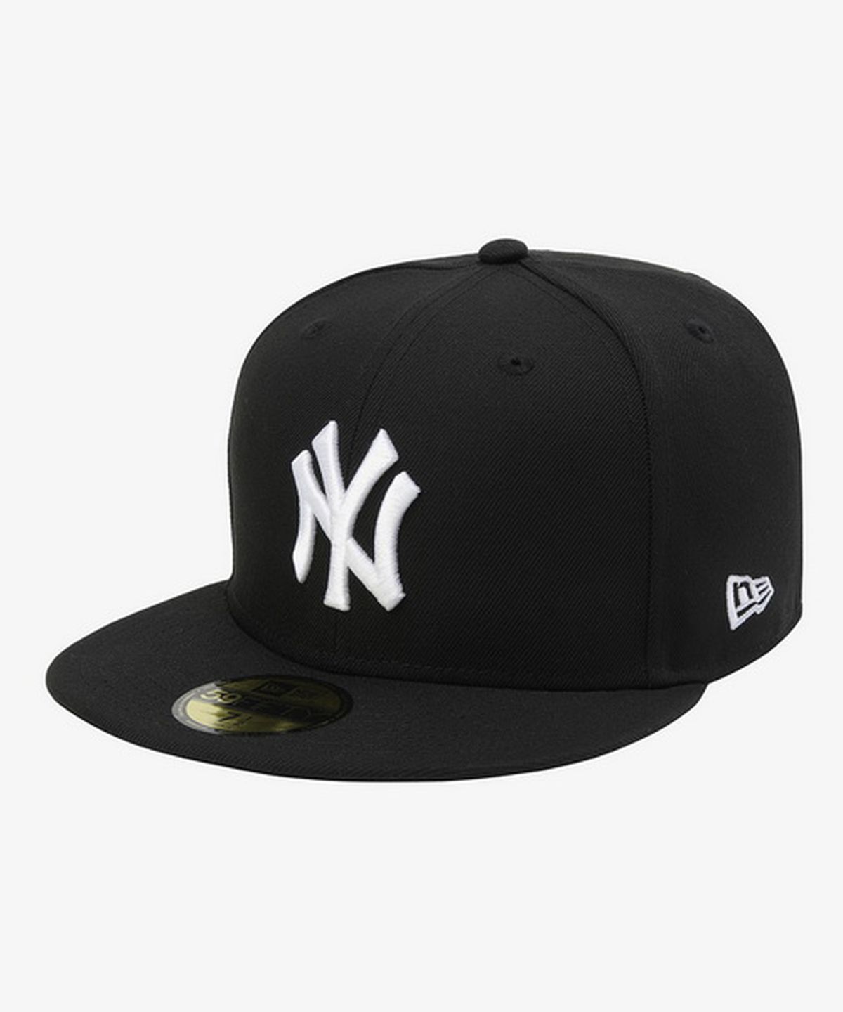 뉴에라(NEW ERA) MLB 뉴욕 양키스 베이직 팀 피티드캡 블랙 15411792