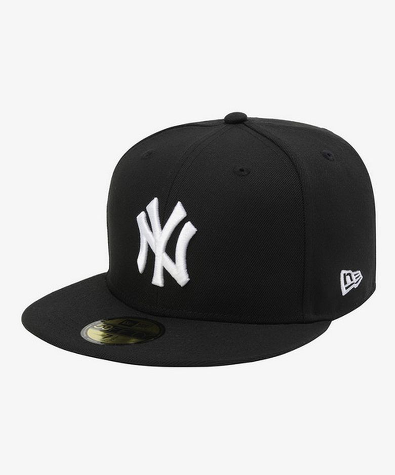 MLB 뉴욕 양키스 베이직 팀 피티드캡 블랙 15411792