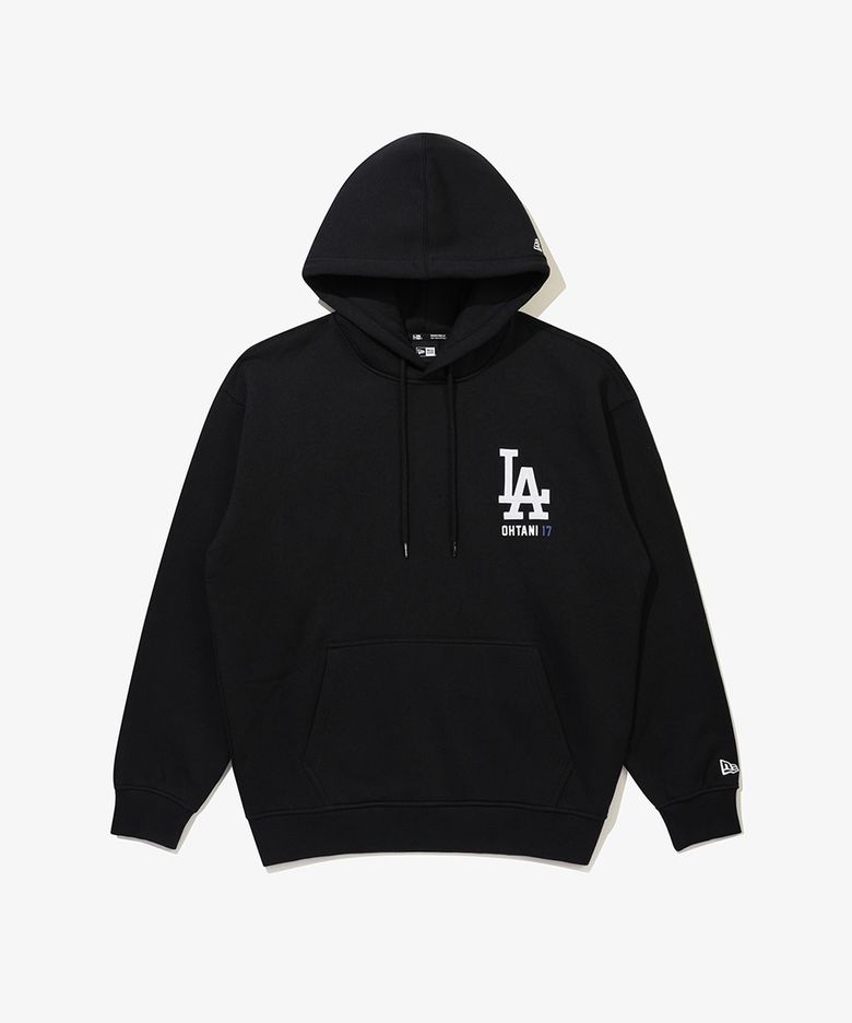 (기모) MLB LA 다저스 플레이어 시그니처 후드 블랙 15357989