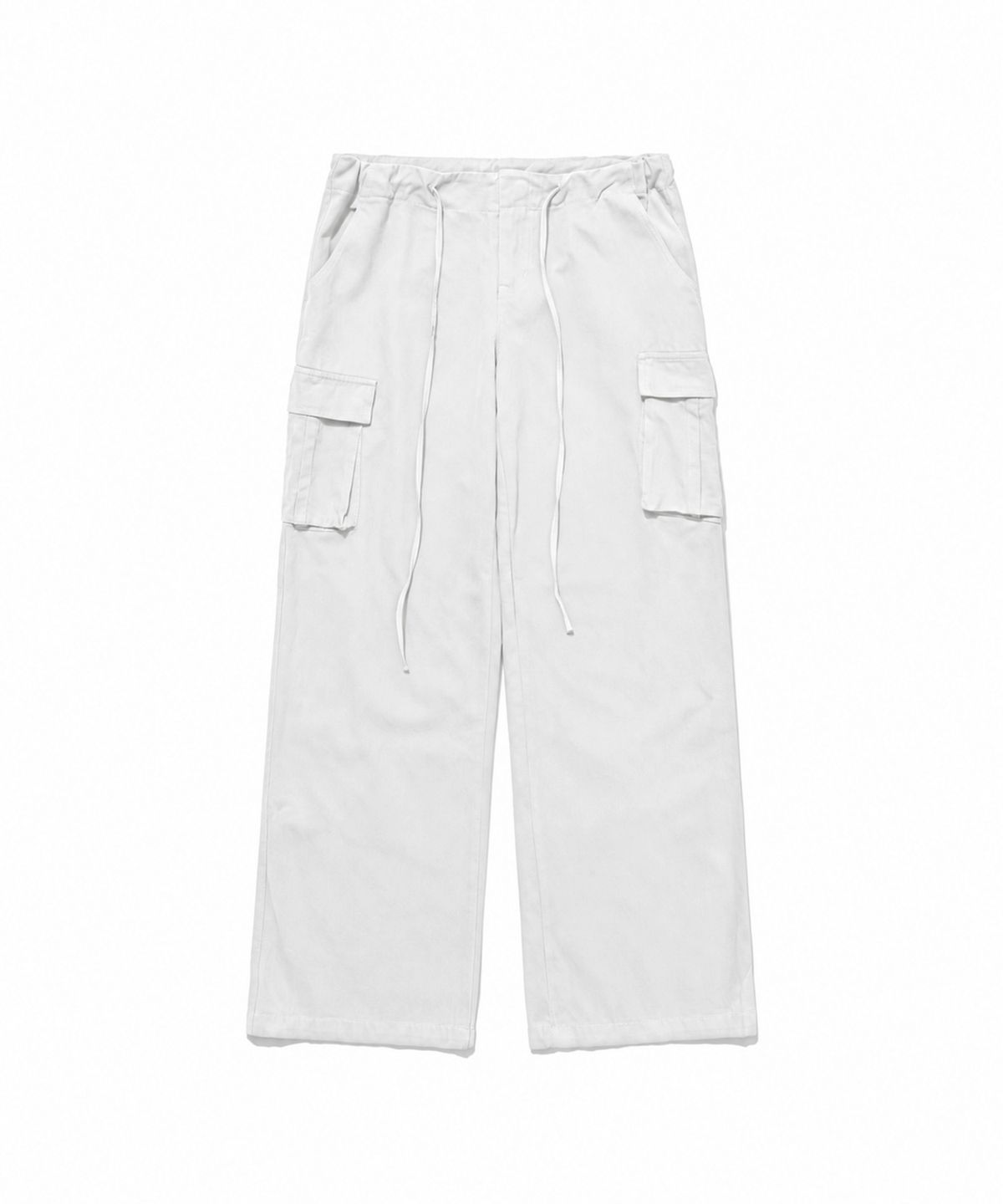 모아(MOAA) Classic Twill Cargo Pants (WHITE)
