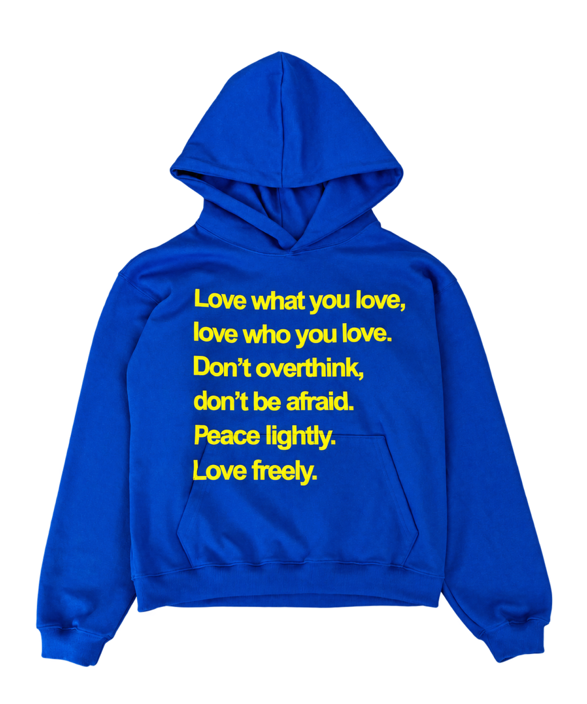 225(225) 225 Love Freely hoodie (blue)