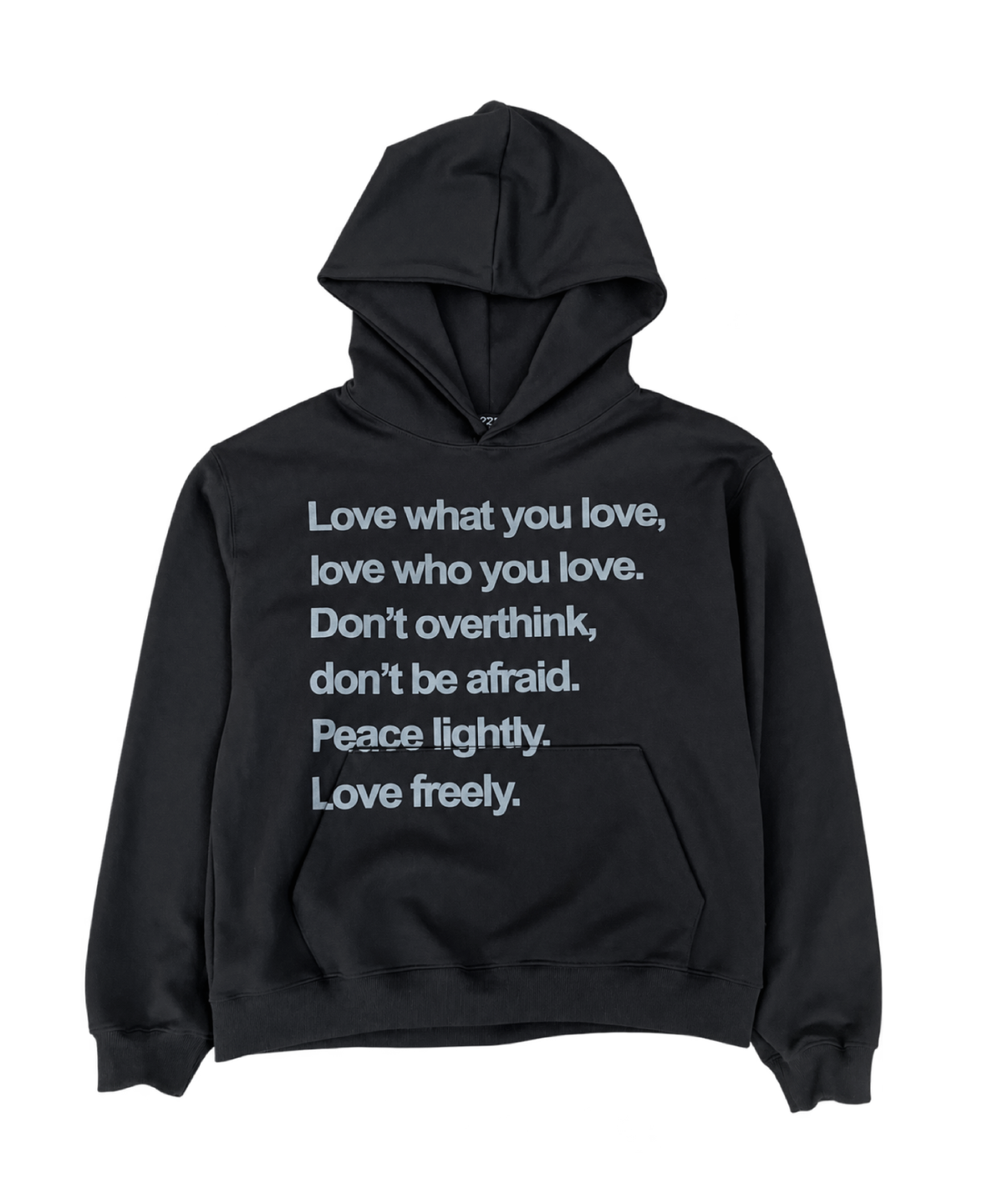 225(225) 225 Love Freely hoodie (black)