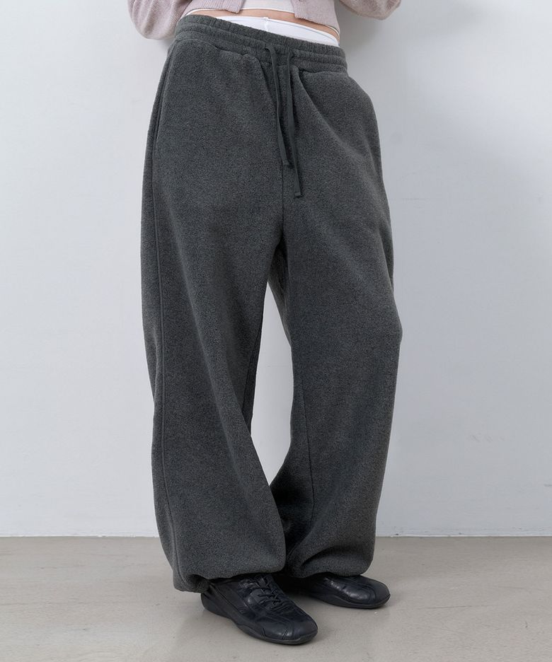 (PT-5829)AN TOVE FLEECE BANDING PANTS