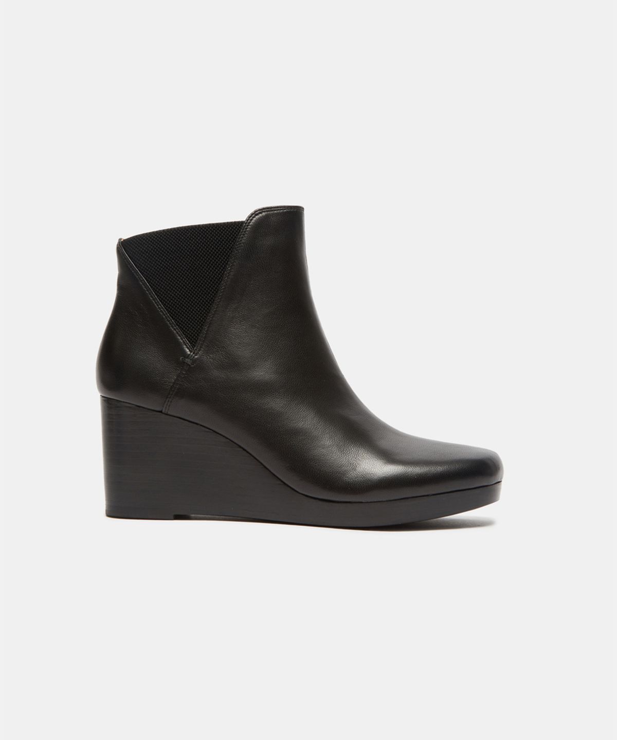 슈콤마보니(SUECOMMA BONNIE) Side banding wedge heel ankle boots(black)_DG3CW26504BLK