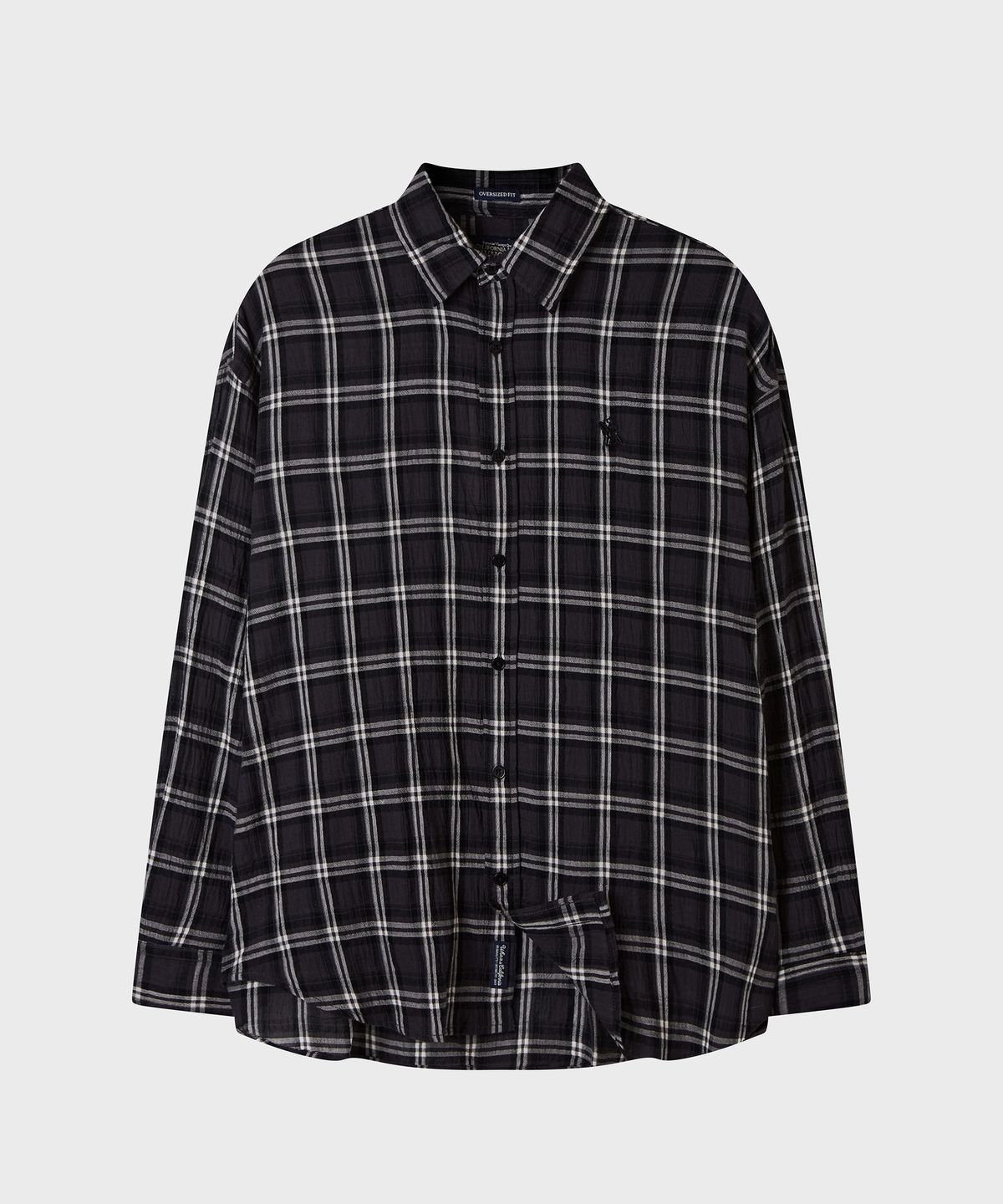 후아유(WHO.A.U) Loose fit Check Shirts (F) / WHYCG4921F