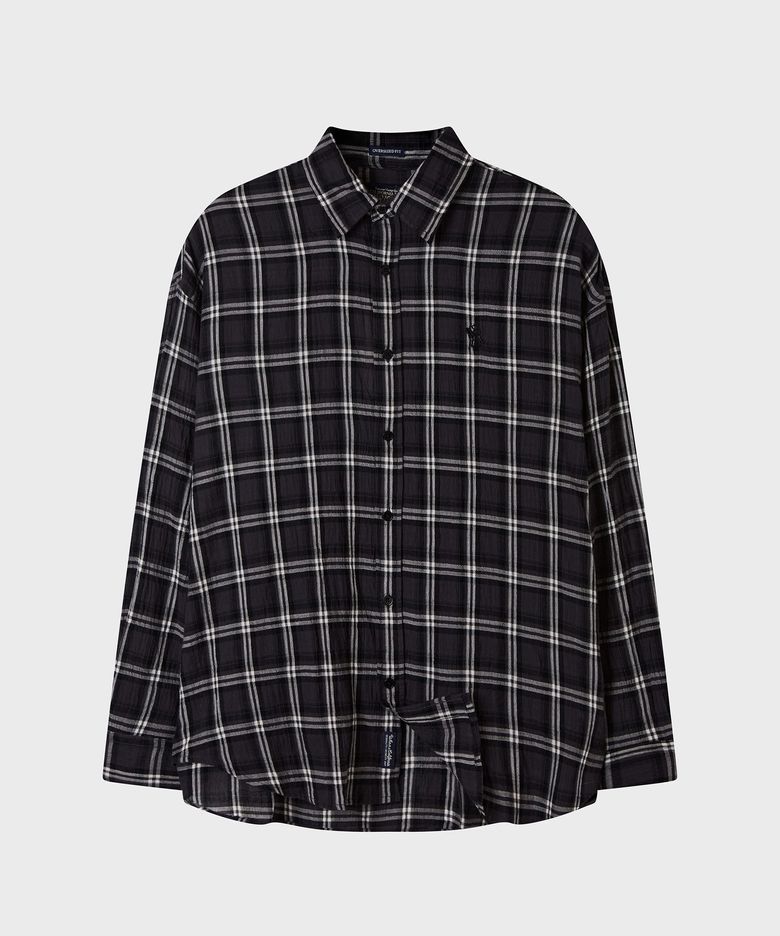 Loose fit Check Shirts (F) / WHYCG4921F